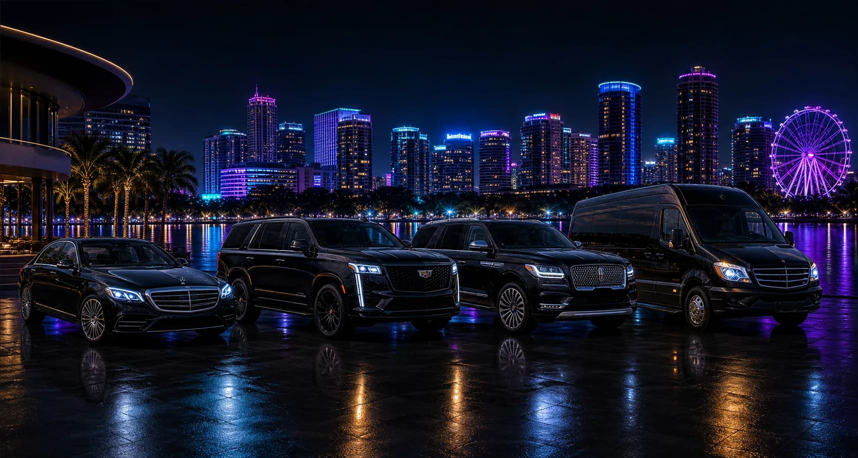 MTO luxury transportation fleet imagery